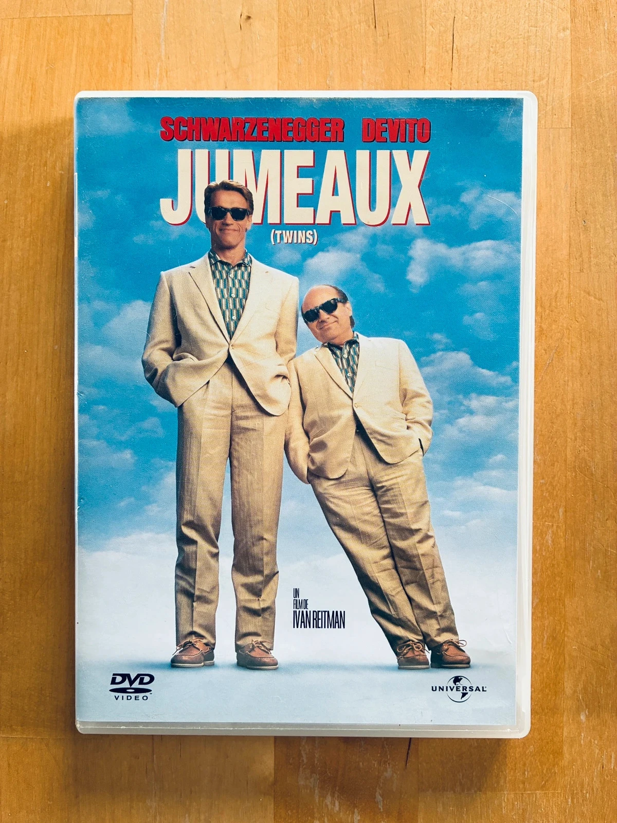 DVD Jumeaux Arnold Schwarzenegger.